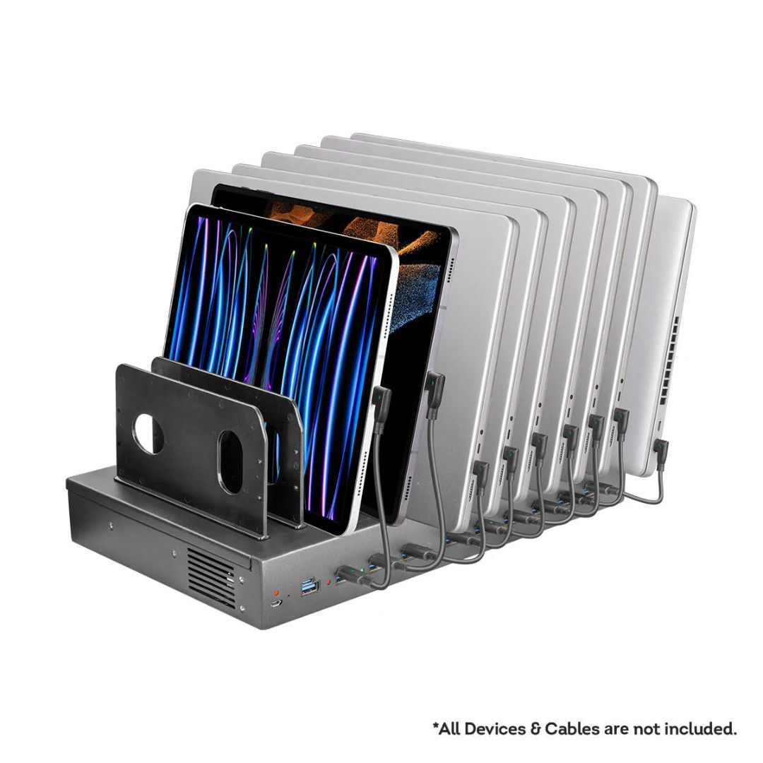 ProMini CS10T 10-port 1000W USB-C / USB-A App 控制充電站