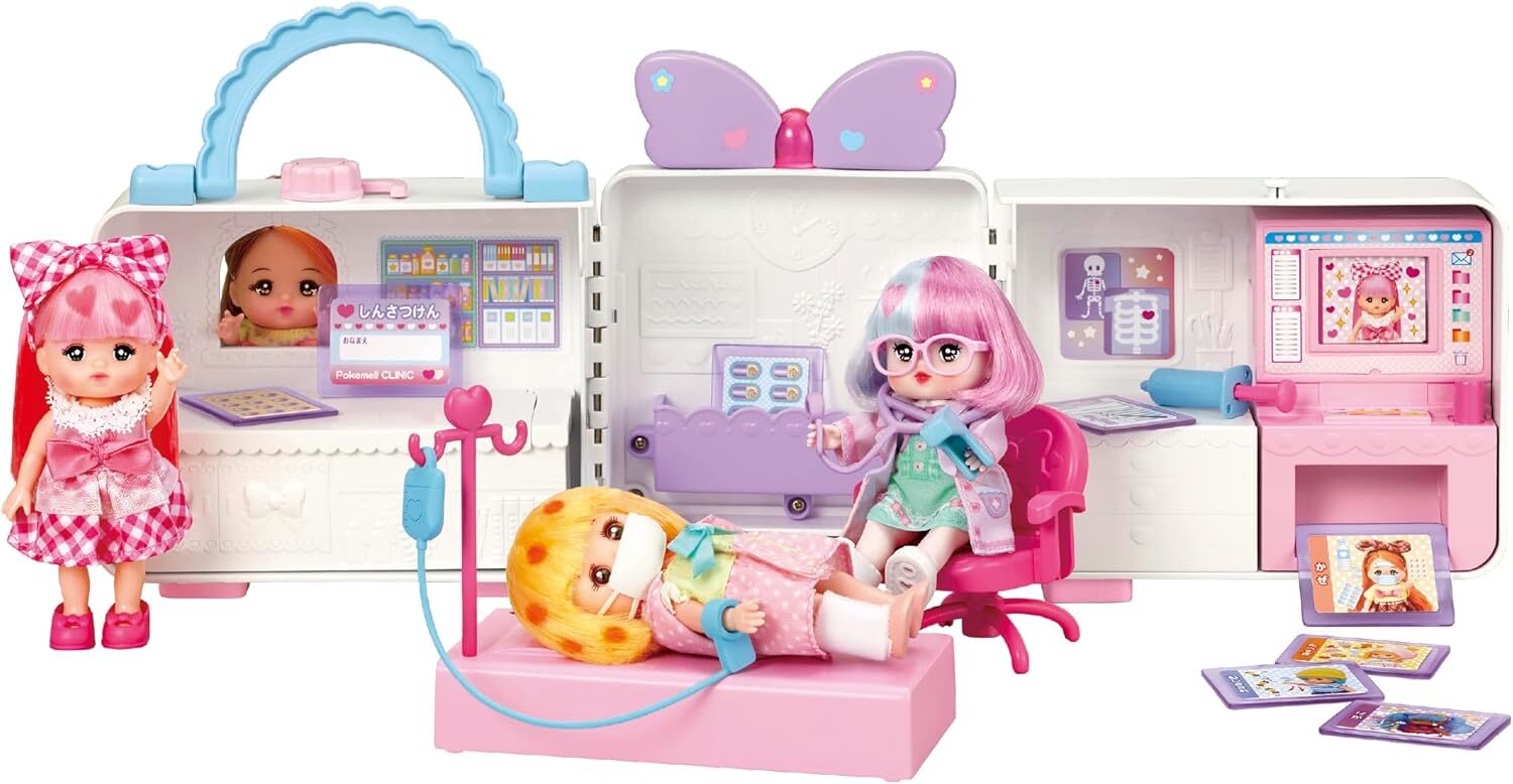 《 小美樂 》  迷你小美樂醫院場景組 (娃娃另外購買)