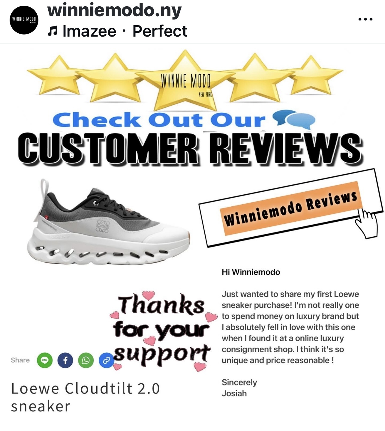 Winniemodo,Winnie modo,Winniemodo reviews,Winniemodo customer reviews,Winniemodo client feedback,Winniemodony,Winniemodo client reviews,Winniemodo customer comments,Winniemodo about us,Winniemodo exceptional reviews,About Winniemodo,Winniemodo comments,Winniemodo is a legit,Winniemodo more about,Loewe x cloudtilt, Loewe x cloudtilt 2.0, loewe x cloudtilt sale Luxury brand online shop, Luxury fashion brands online, Luxury fashion brands on sale,