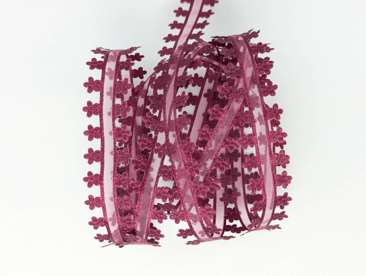 壓邊立體小花/18mm