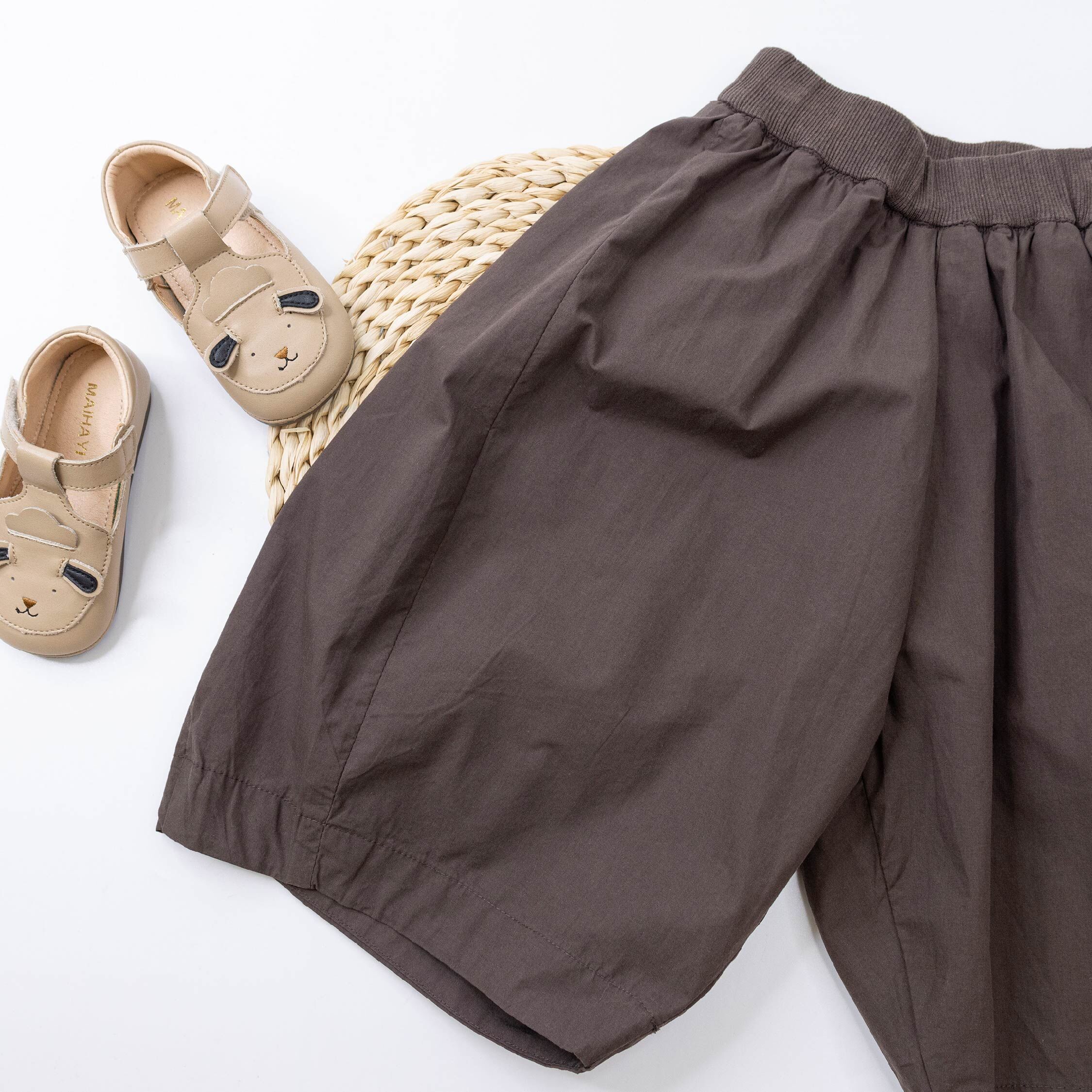 【H50809】流行單邊大口袋設計休閒褲