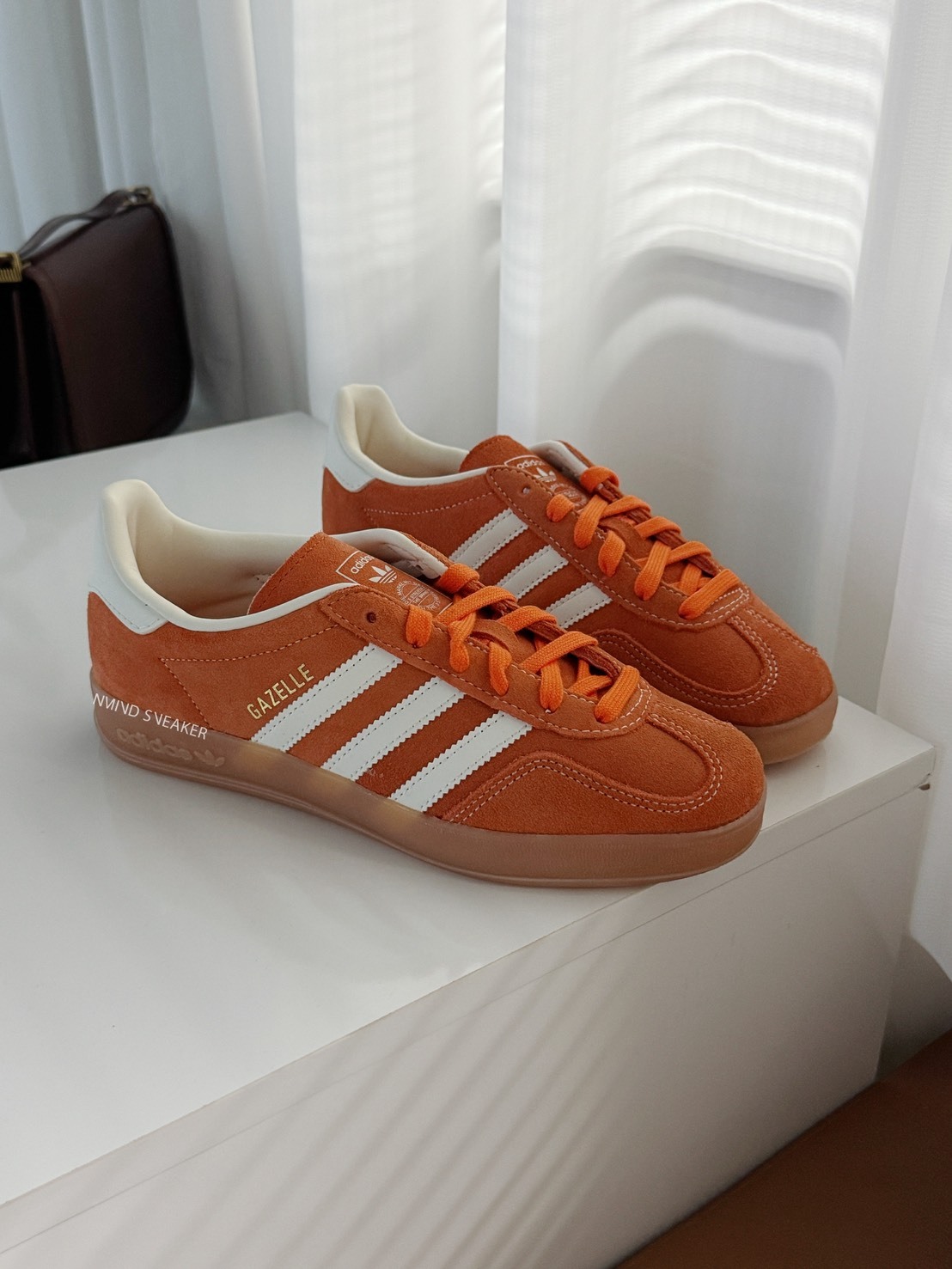 <快速出貨> ADIDAS GAZELLE INDOOR 蜜柑橘