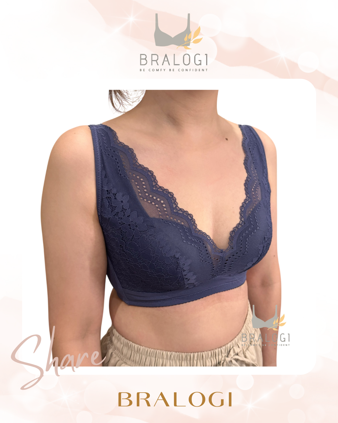 8089 提托舒壓無鋼圈 L-3XL