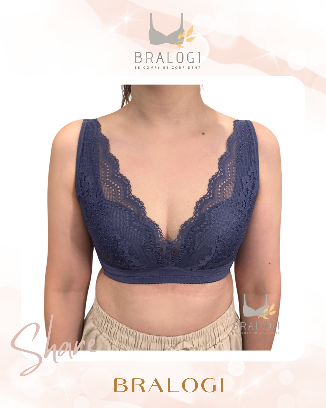 8089 提托舒壓無鋼圈 L-3XL