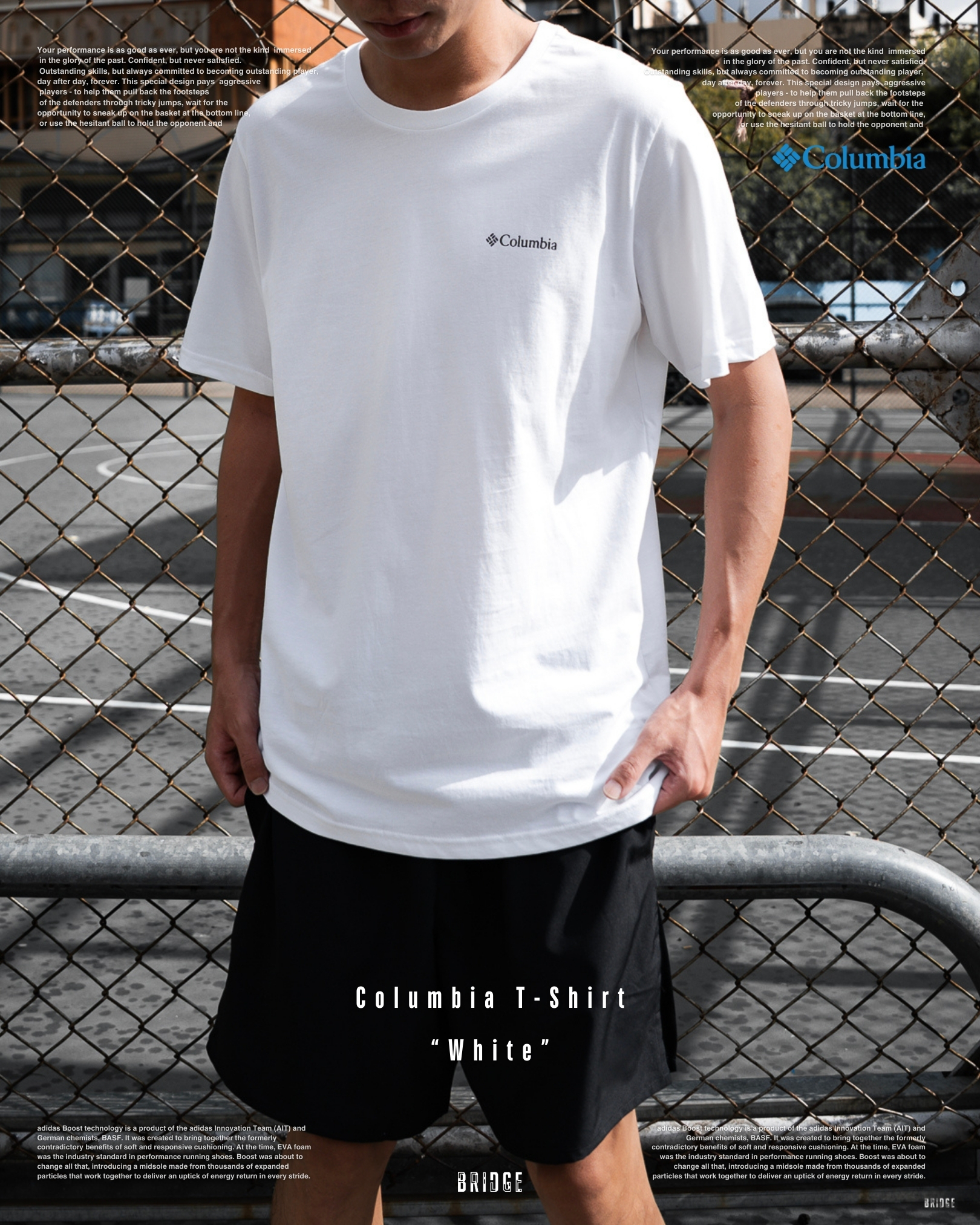 『簡單 純粹 乾淨 必備單品短袖 👀』Columbia 棉短踢 AE1363-100