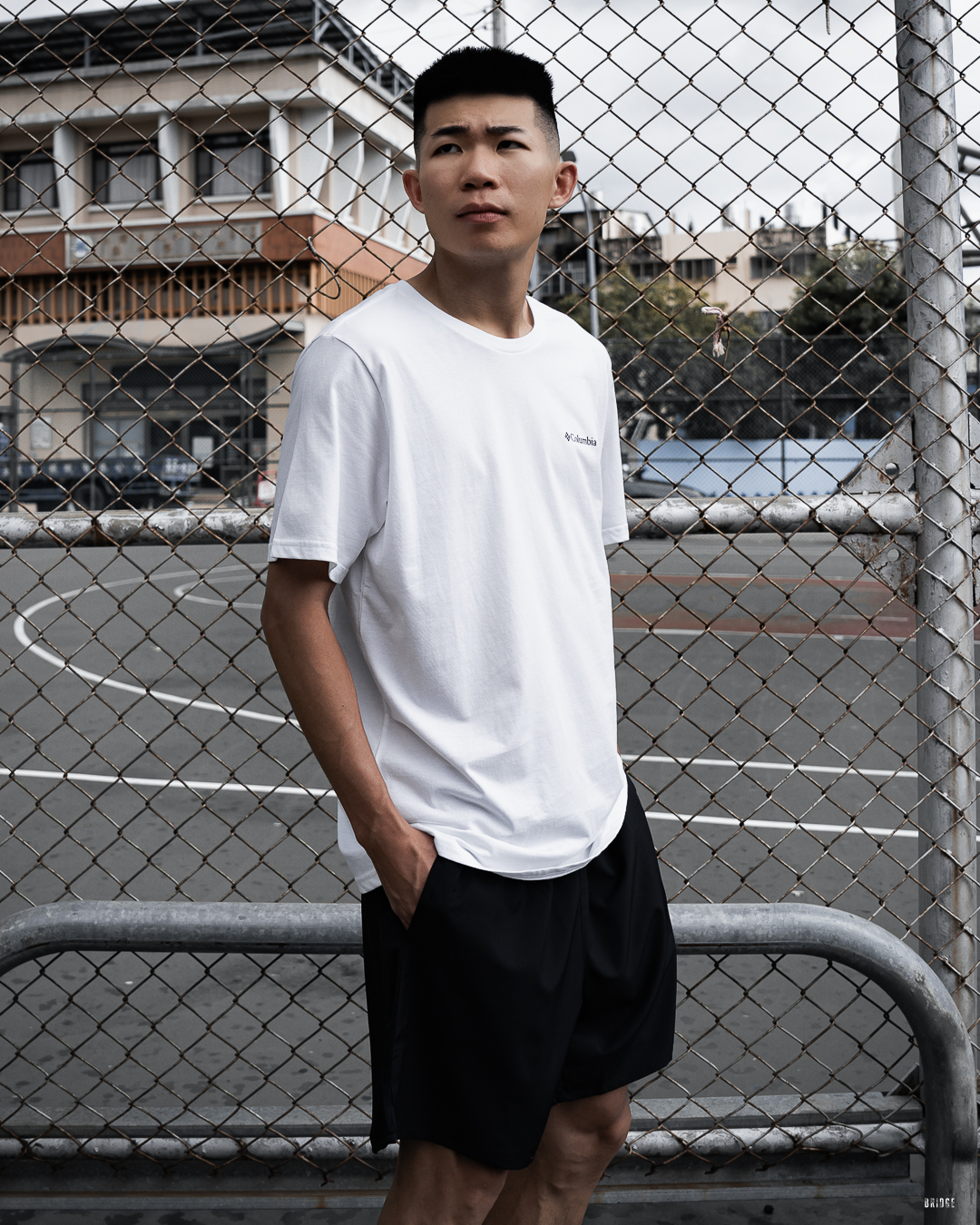 『簡單 純粹 乾淨 必備單品短袖 👀』Columbia 棉短踢 AE1363-100