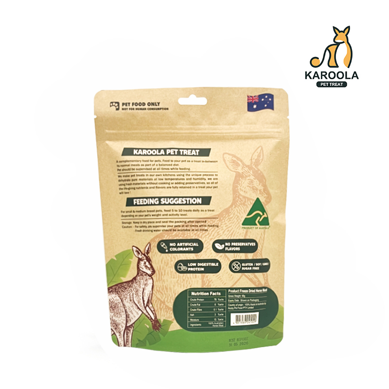 Karoola．Horse Meat馬肉片80g