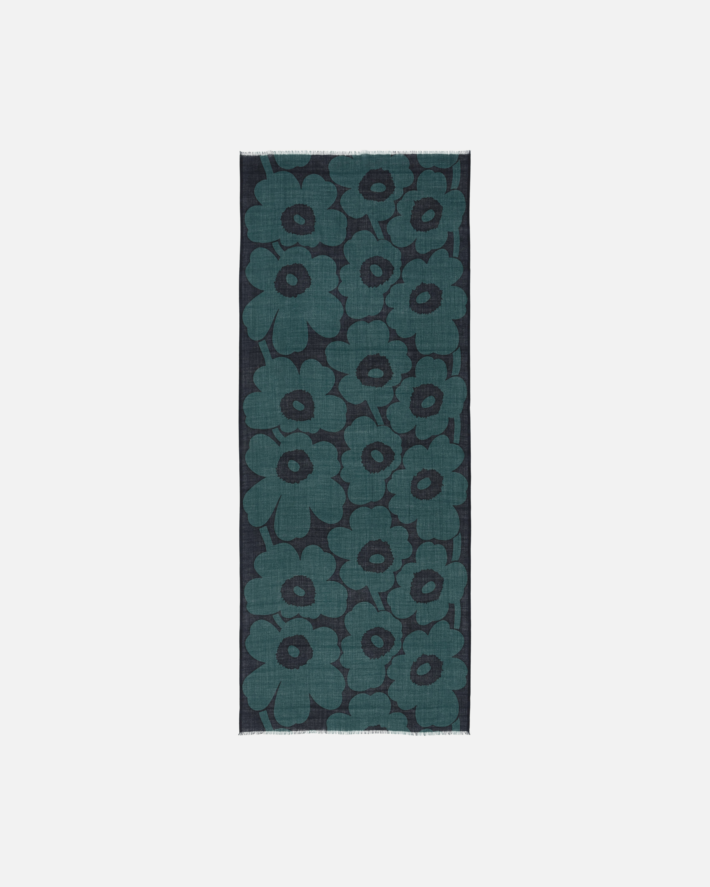 FIORE UNIKKO 印花羊毛圍巾