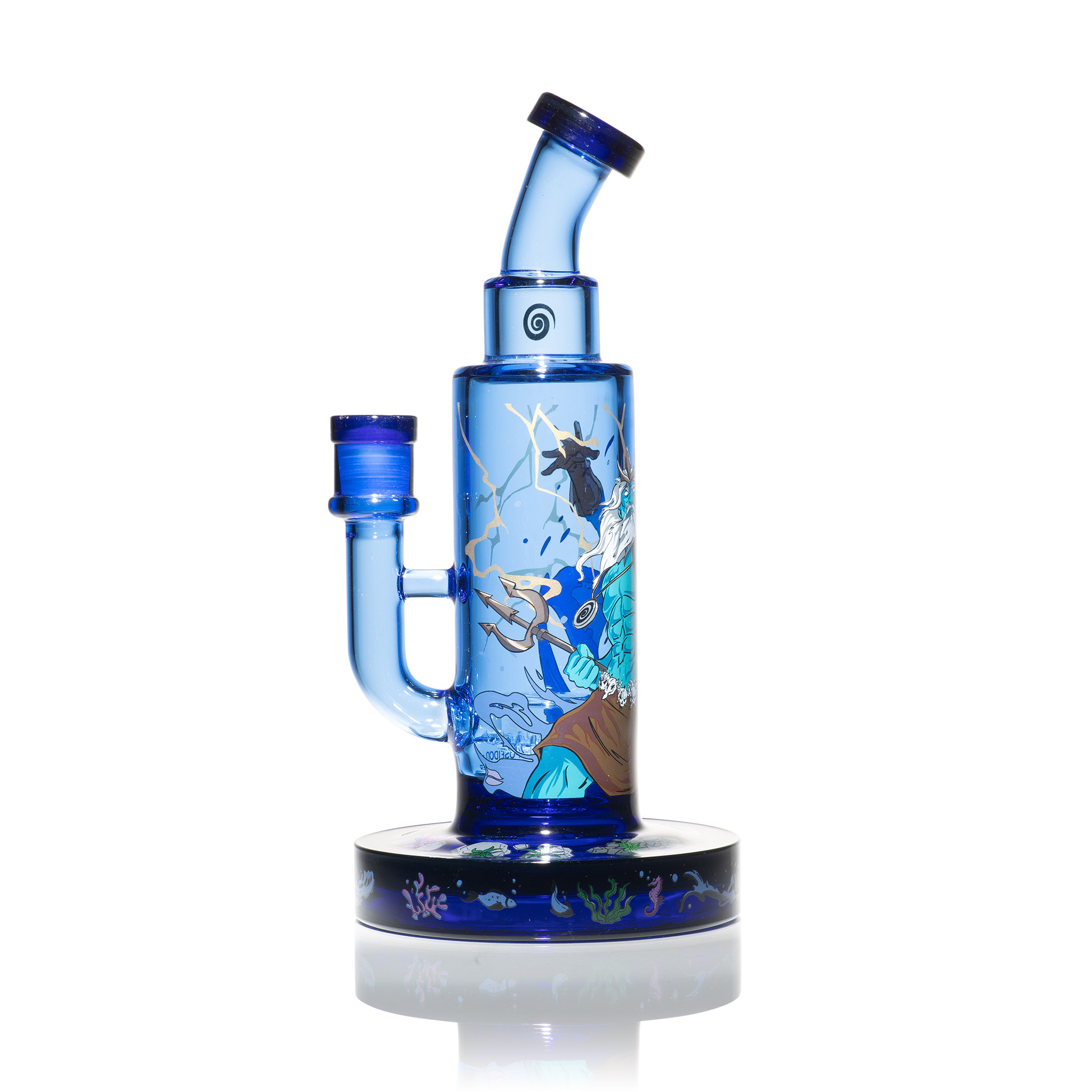 🇺🇸 Wormhole - Poseidon : Bounty Hunter 8.5″ Dab Rig 海神玻璃水煙壺（26cm）