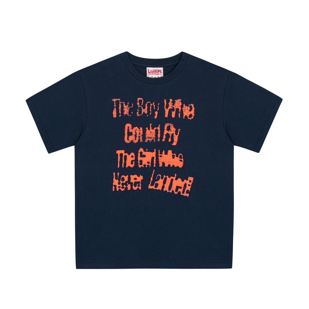 LUSIVE｜飛的男孩 The Boy Who Could Fly Tee (Navy)