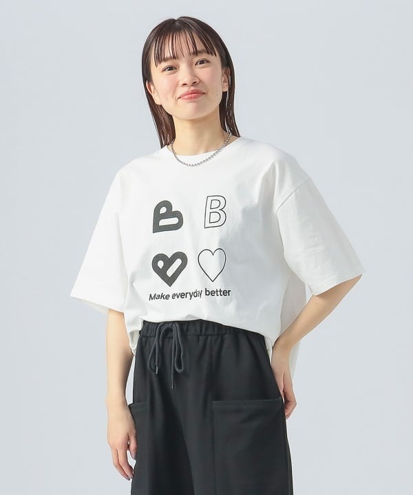 BEAMS B-Heart Tee