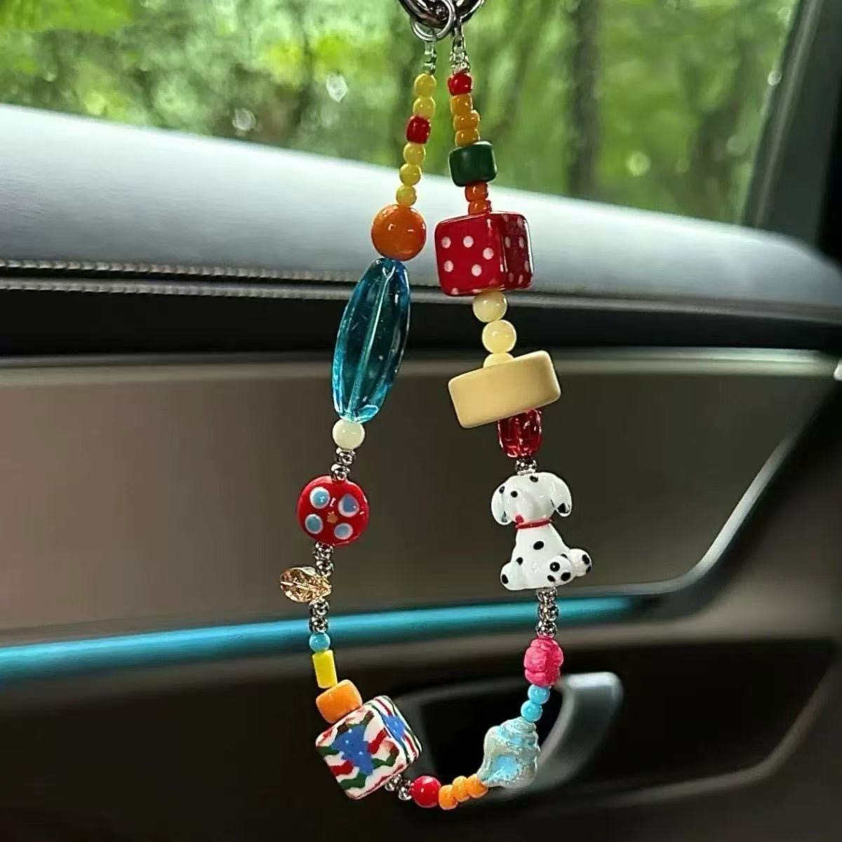 多巴胺斑點狗手機掛繩