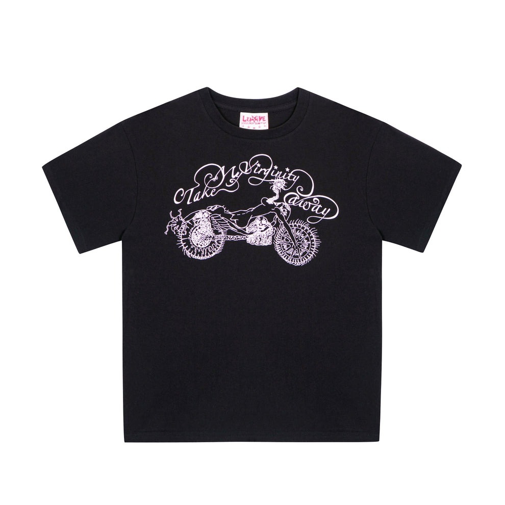 LUSIVE｜失控之戀 Take My Virginity Away Tee (Black)