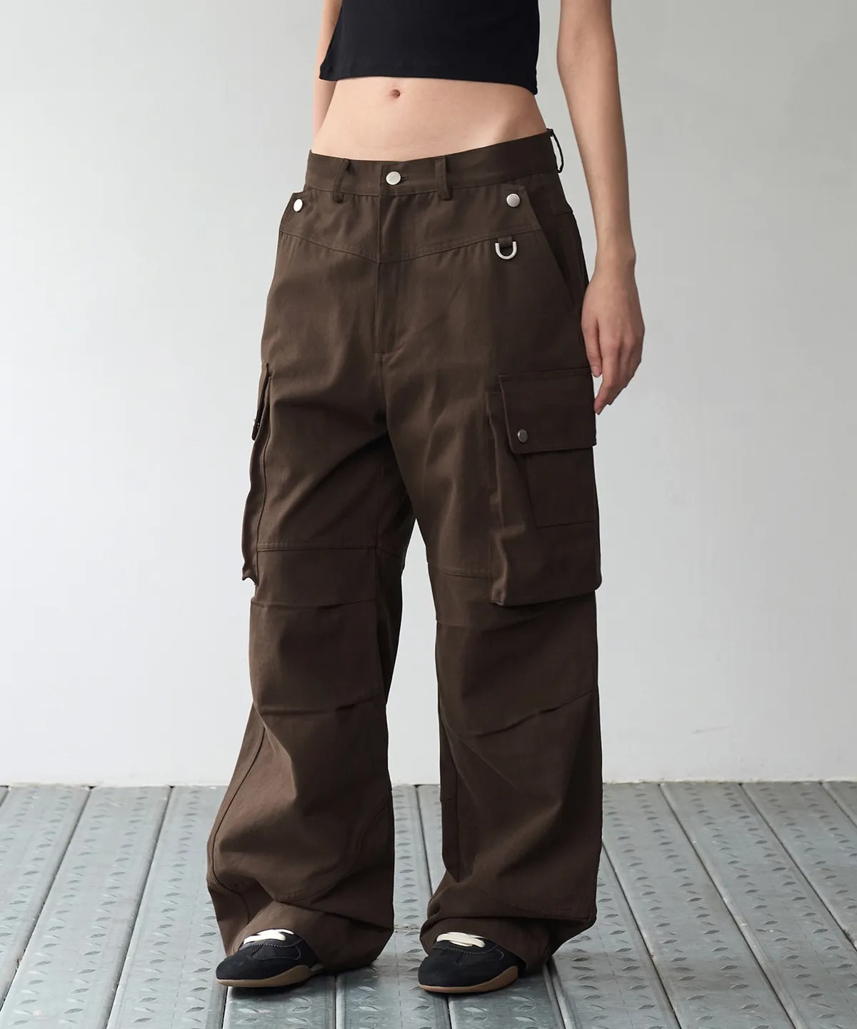 Rock Cake Open Pocket Cargo Pants