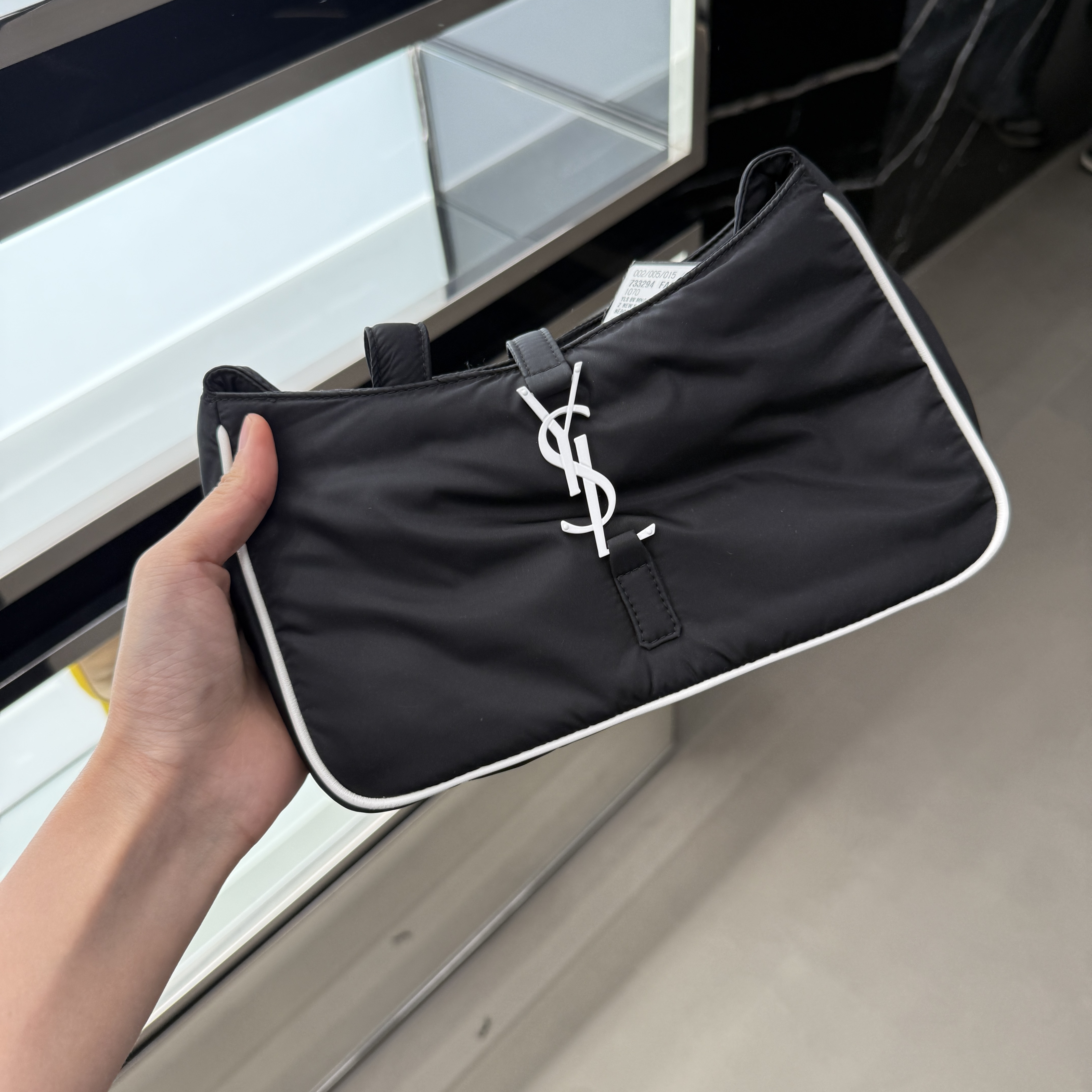 Saint Laurent LE5A7 Recycled Nylon crossbody Bag 3 colors 733294