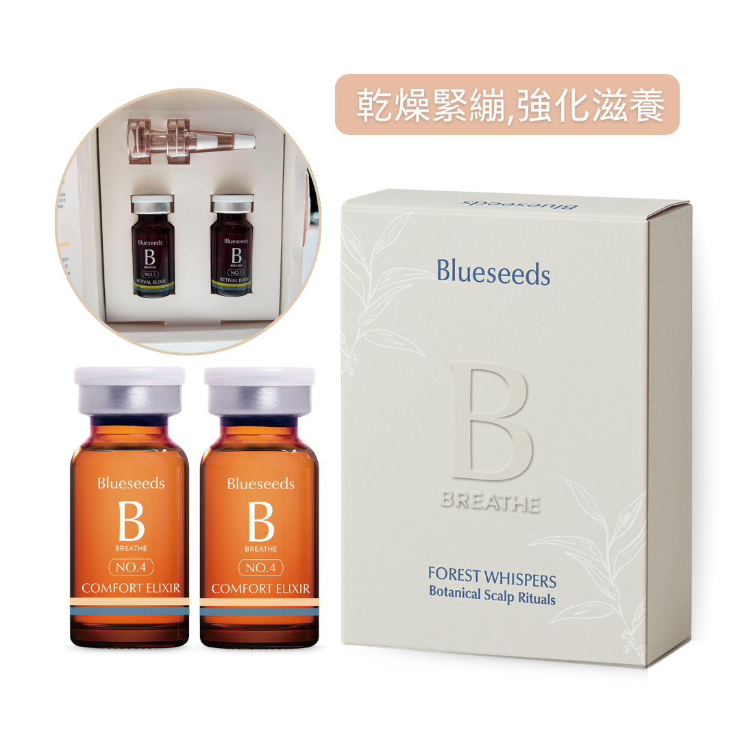 【新品上市】NO.4 森語・舒敏精露(2入)｜ 保濕滋養 改善乾燥｜植本頭皮養護系列