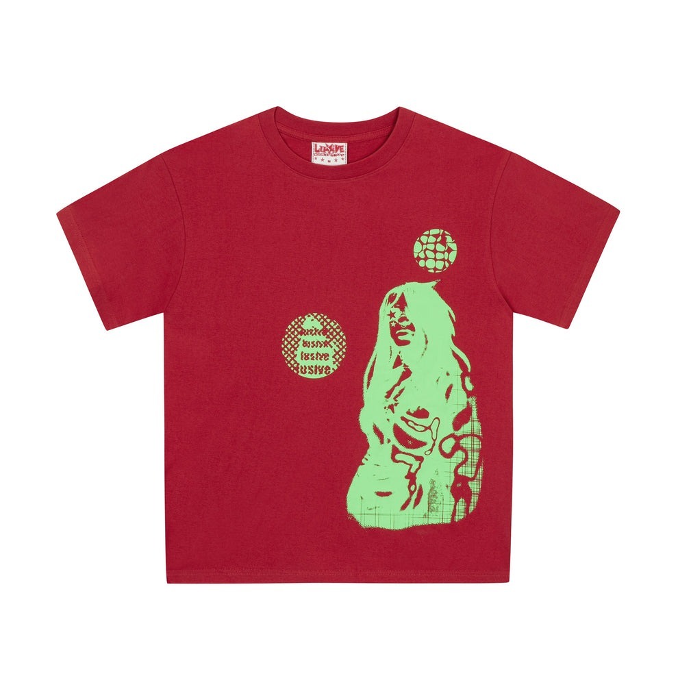 LUSIVE｜賽博慾望 Cyber Desire Tee (Red)