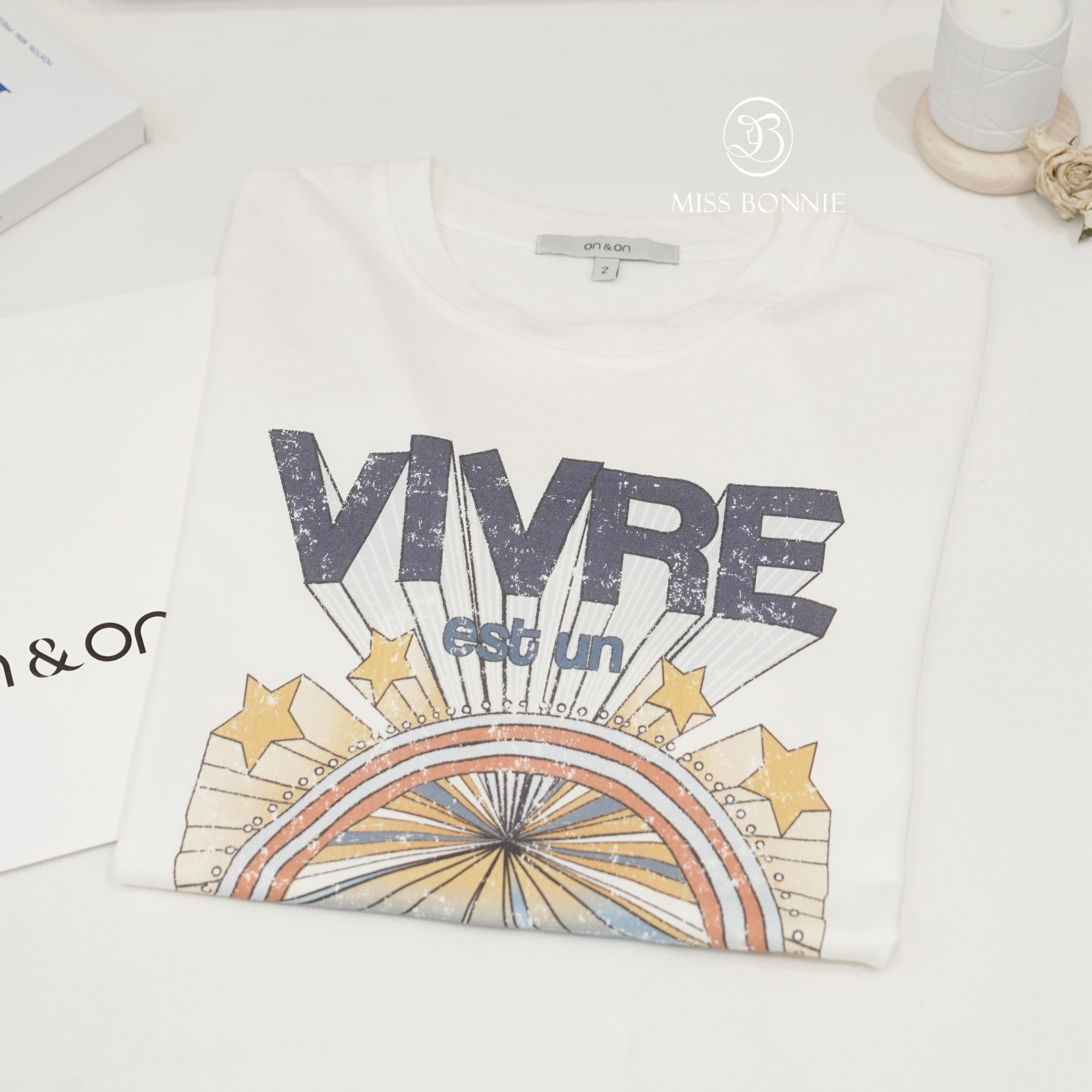 ON&ON塗鴉LOGO短袖T(共3色)