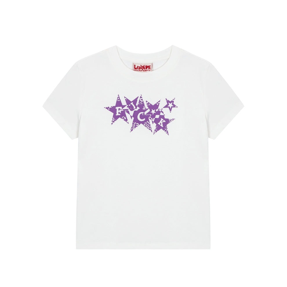 LUSIVE｜FUCK Tee (White)
