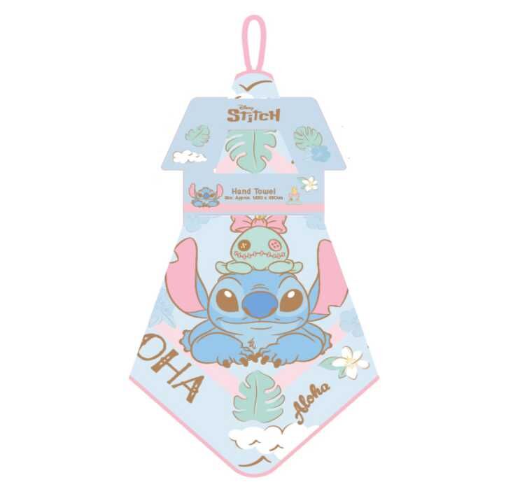 迪士尼史迪仔 - 兒童多用途抹手巾 毛巾