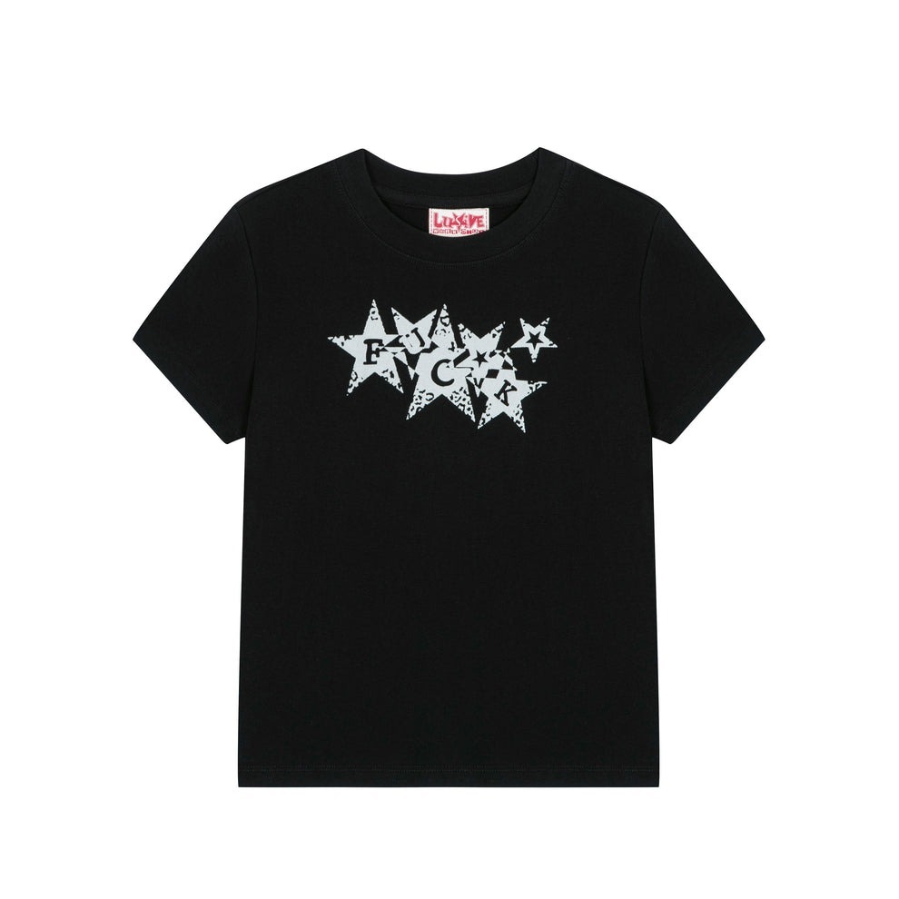 LUSIVE｜FUCK Tee (Black)