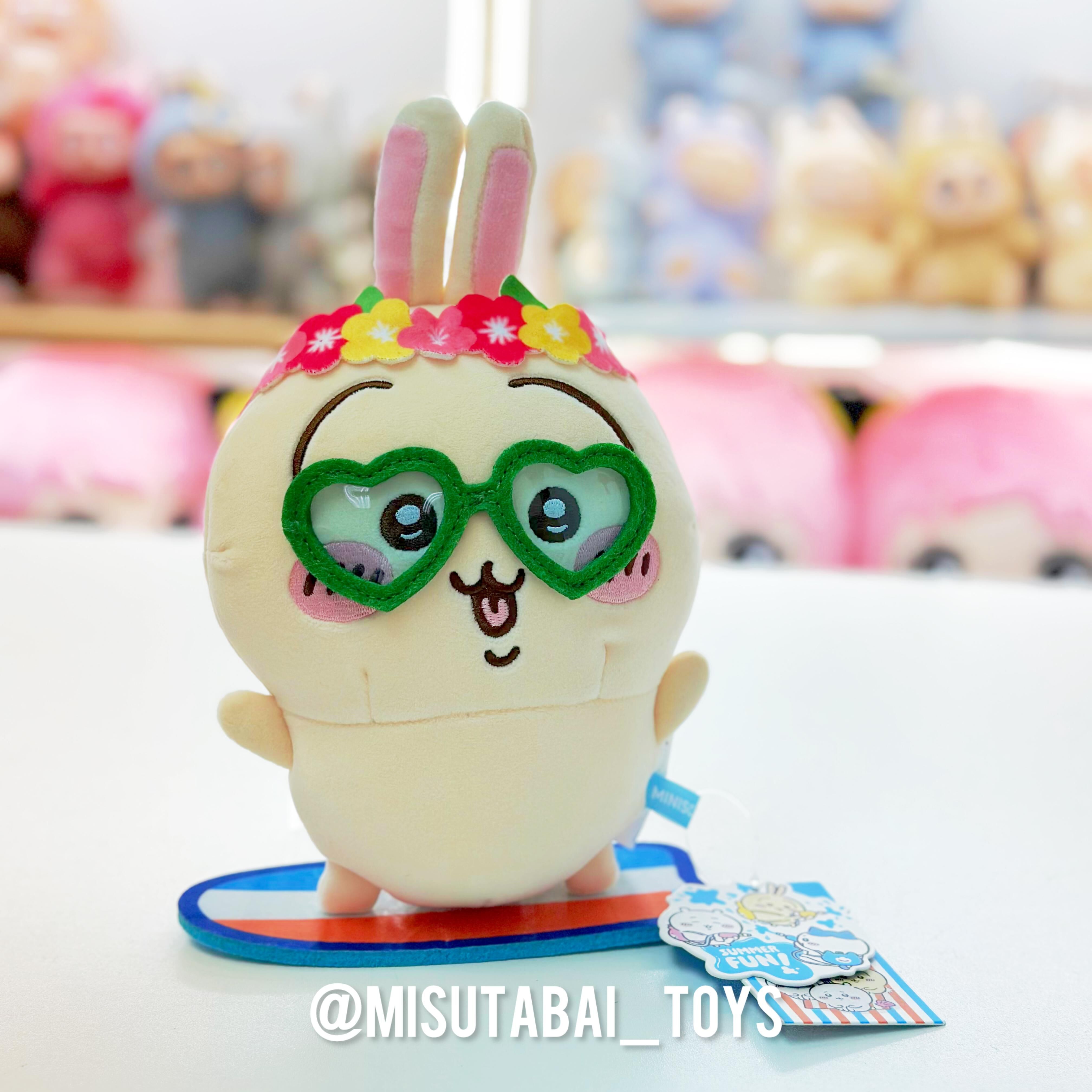Chiikawa 系列夏日季花環公仔 Usagi (Miniso)