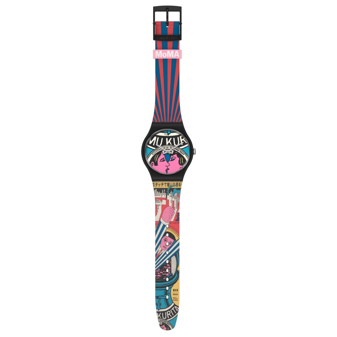 【Swatch】THE CITY AND DESIGN, THE WONDERS OF LIFE SUOZ334 41mm 現代鐘錶