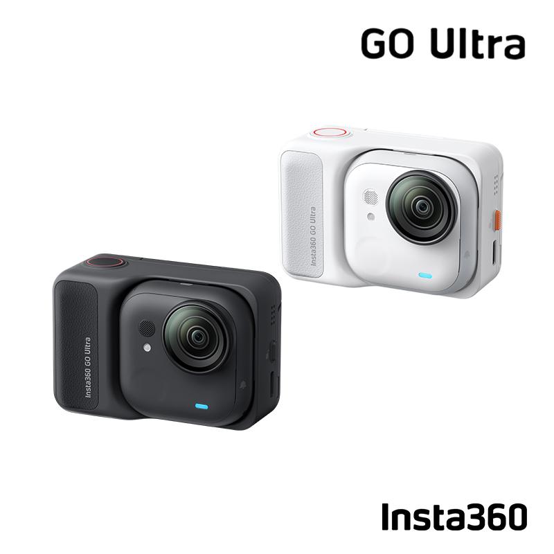 Insta360 GO Ultra 運動相機(標準套裝/創作者套裝)(白/黑)｜AMMO