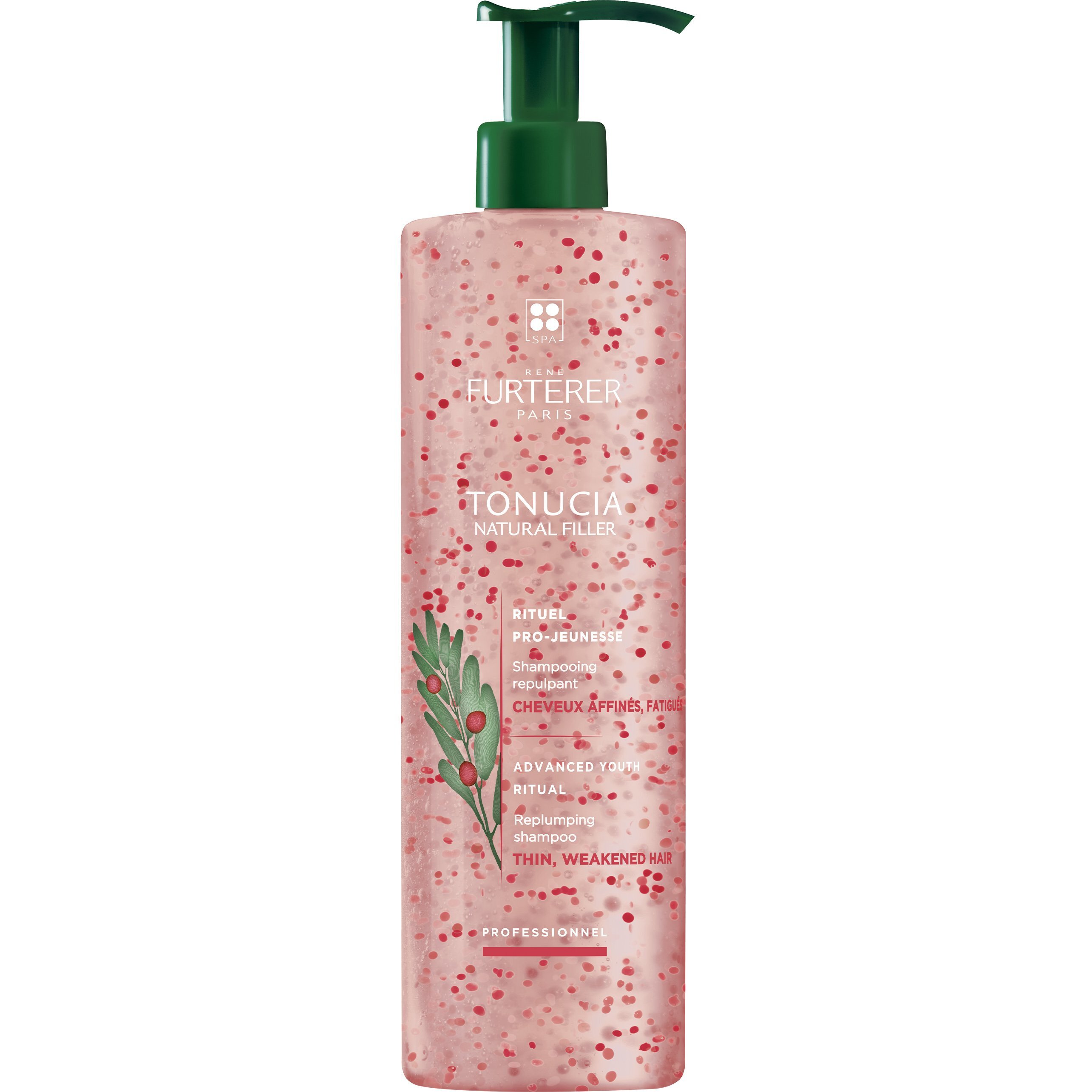 René Furterer Tonucia Natural Filler Plumping Shampoo 強韌豐盈老洗髮水 600ML (平行進口)