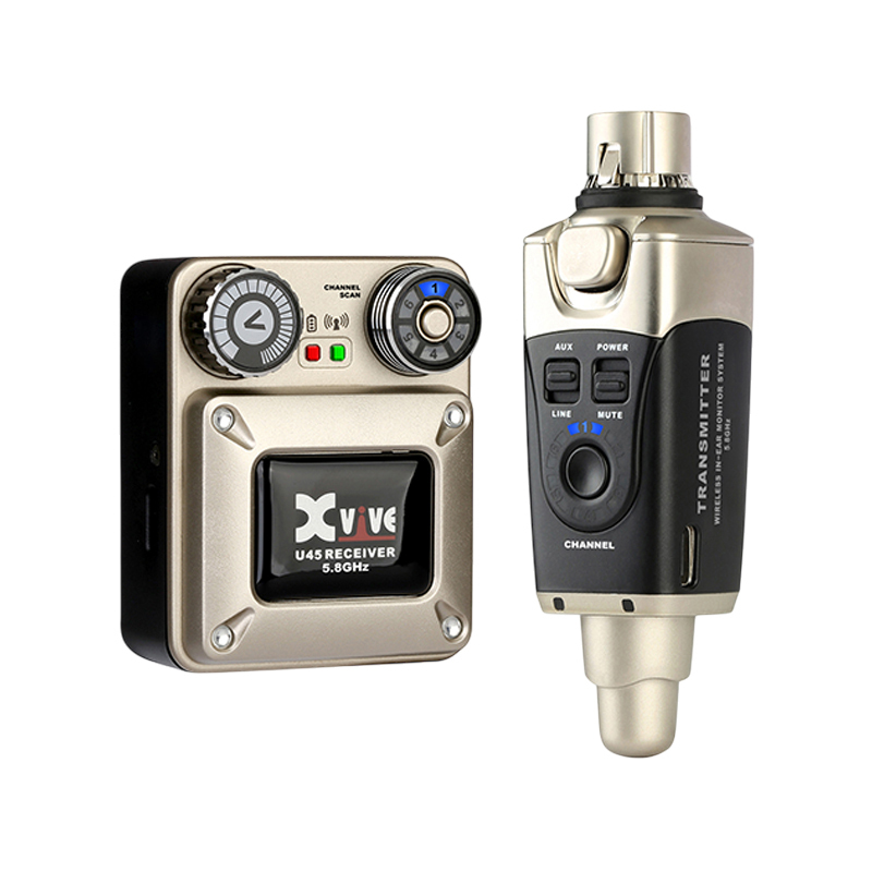 Xvive U45 Wireless IEM System 入耳式無線監聽傳輸介面