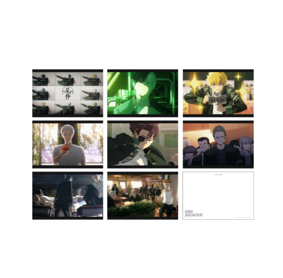 [代購][預訂] WINDB REAKER展 明信片 SET OP場面寫 8張