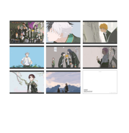 [代購][預訂] WINDB REAKER展 明信片 SET ED場面寫 8張