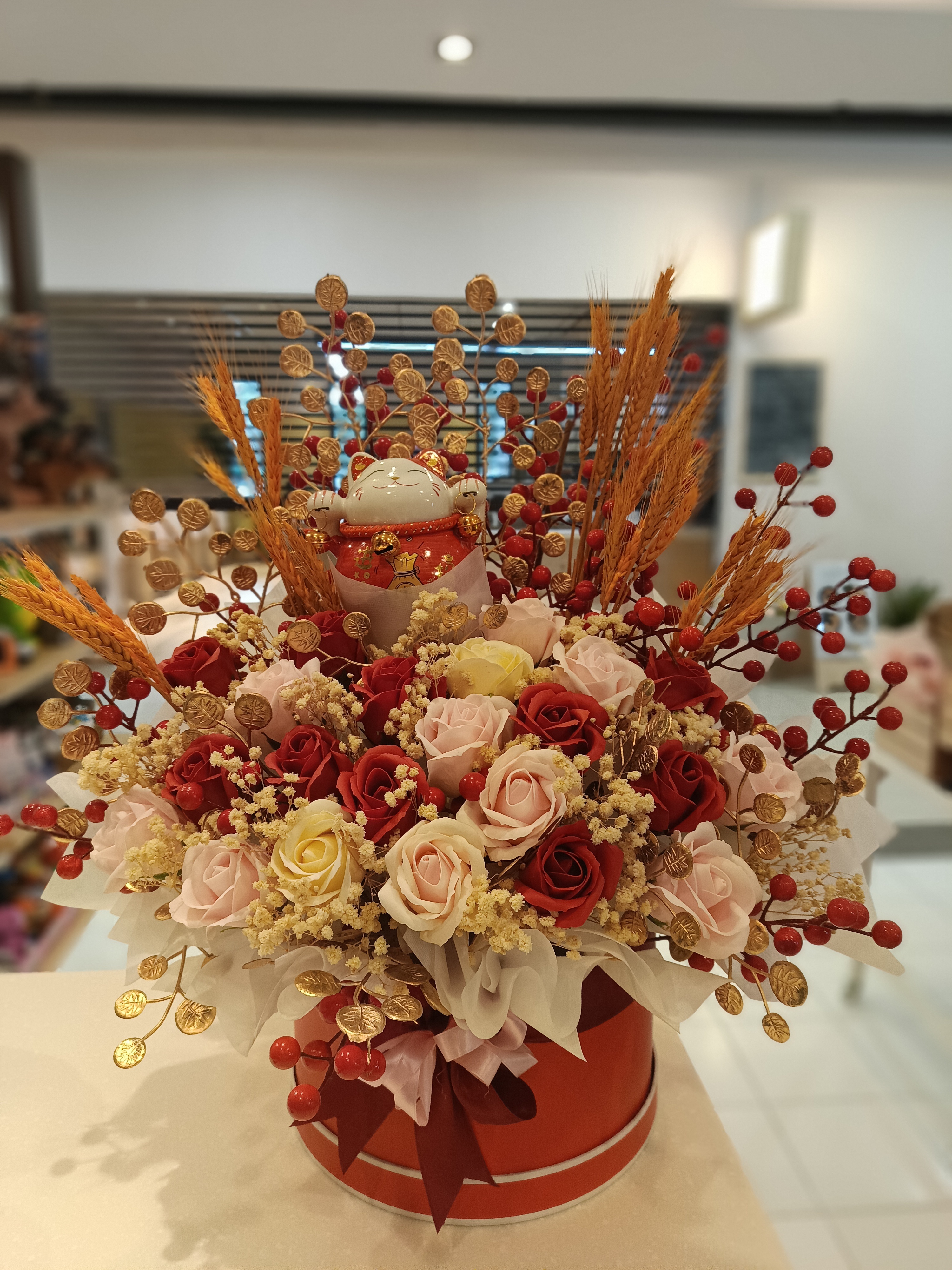 Soap Flower Arrangement - SFA37