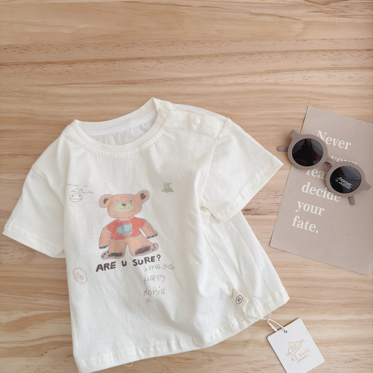 塗鴉小熊T恤