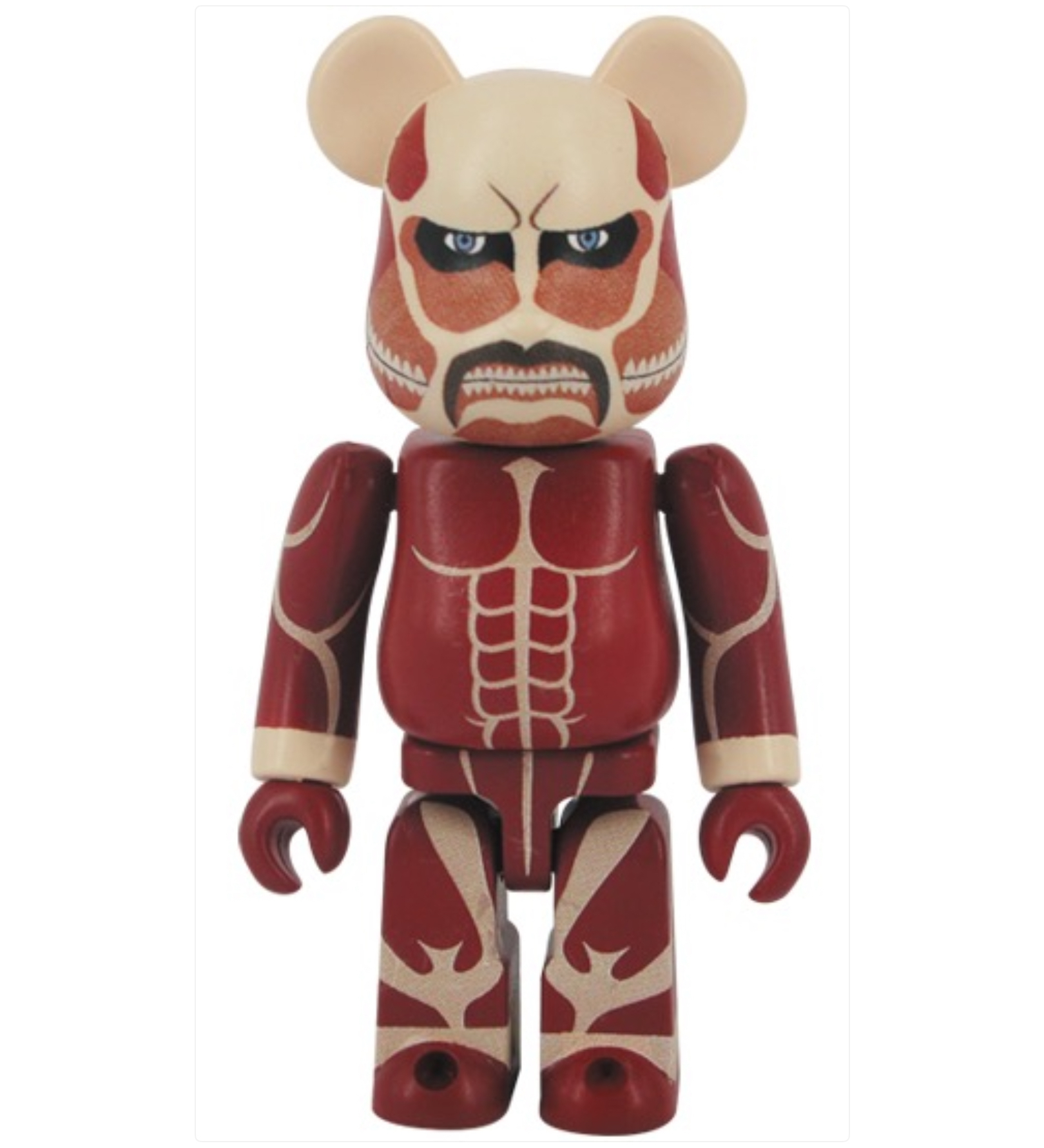 BEARBRICK 100% SERIES 27 HORROR Attack on Titan 進擊之巨人