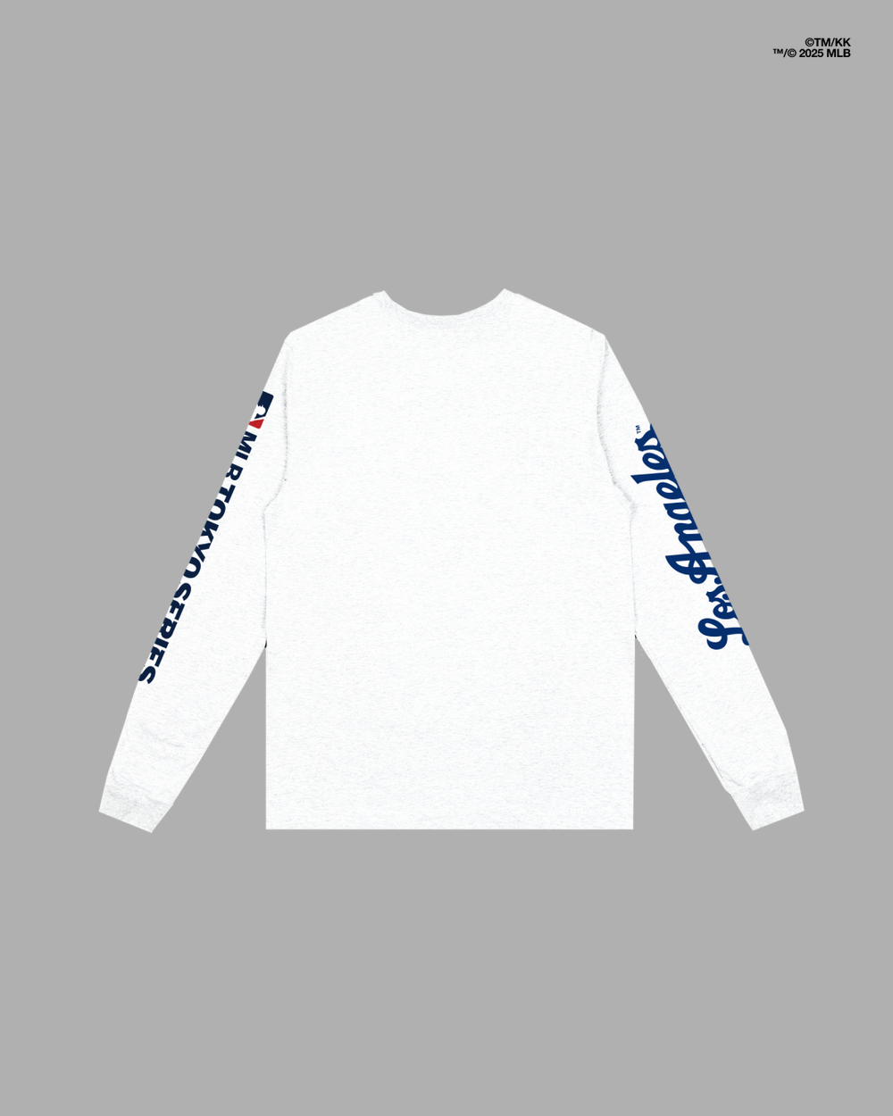 村上隆 Takashi Murakami × MLB 2025世界巡迴東京系列 道奇隊 白色 長袖 大學T