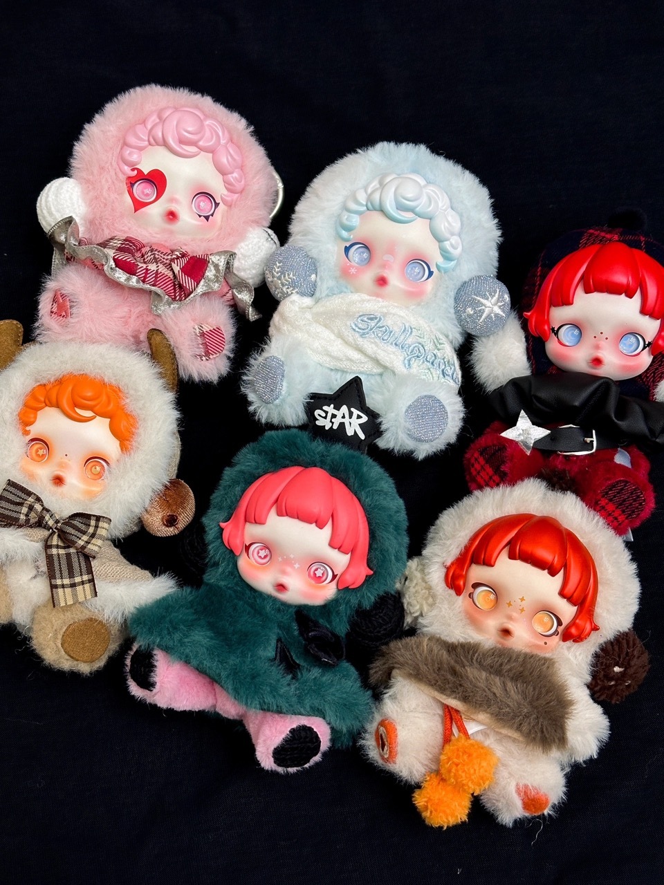 SKULLPANDA 冬日樂章系列 毛絨公仔 盲盒 吊飾 鑰匙圈 張員瑛同款 / 預購