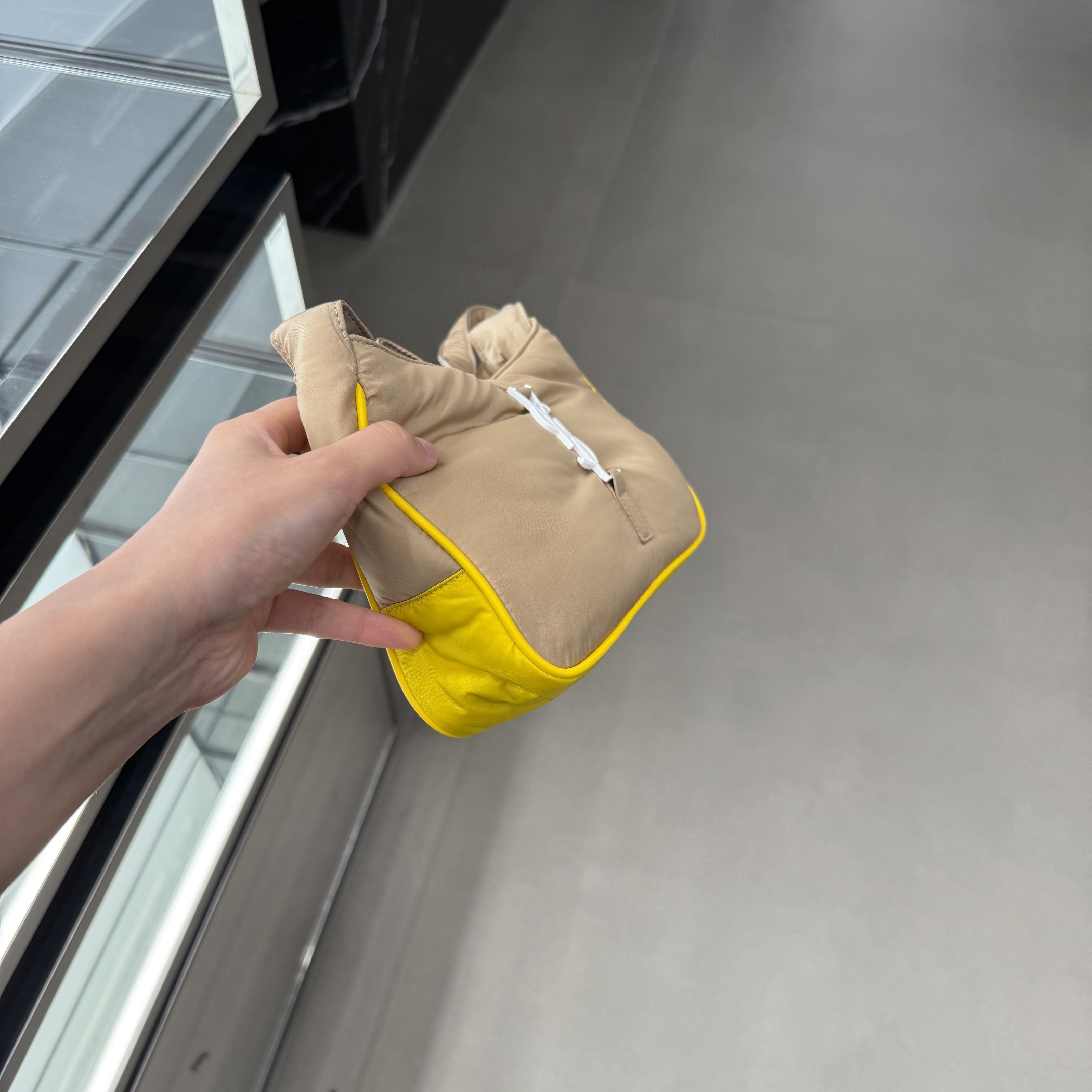 Saint Laurent LE5A7 Recycled Nylon Crossbody Bag 2 colors 733306