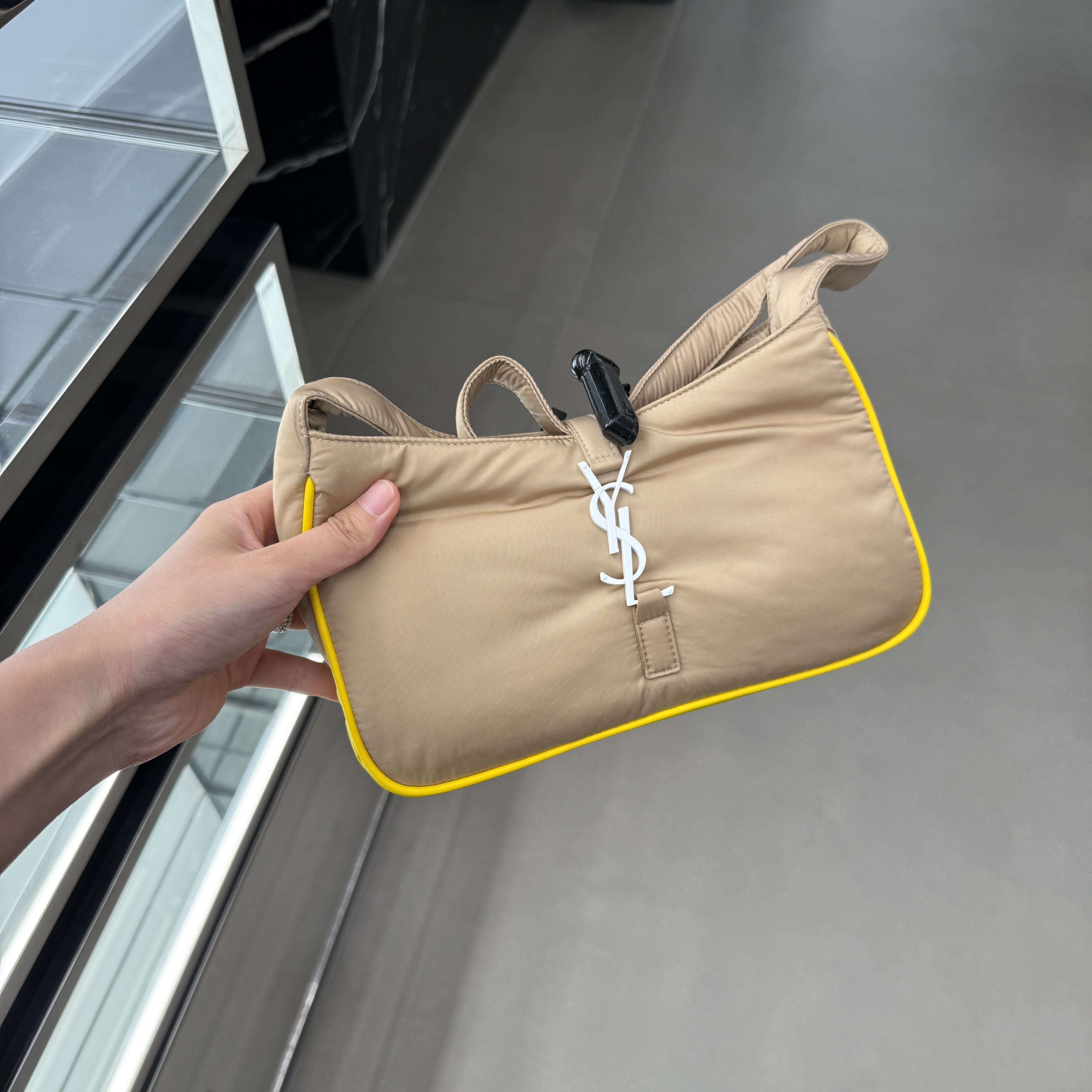 Saint Laurent LE5A7 Recycled Nylon Crossbody Bag 2 colors 733306