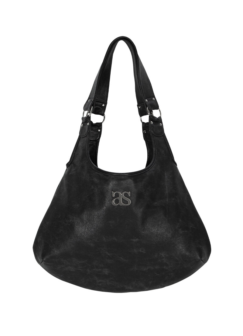 as"on - Ricky shoulder bag (crack black)