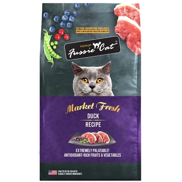 高竇貓 無穀物貓乾糧 鴨肉配方 10lb [深紫]