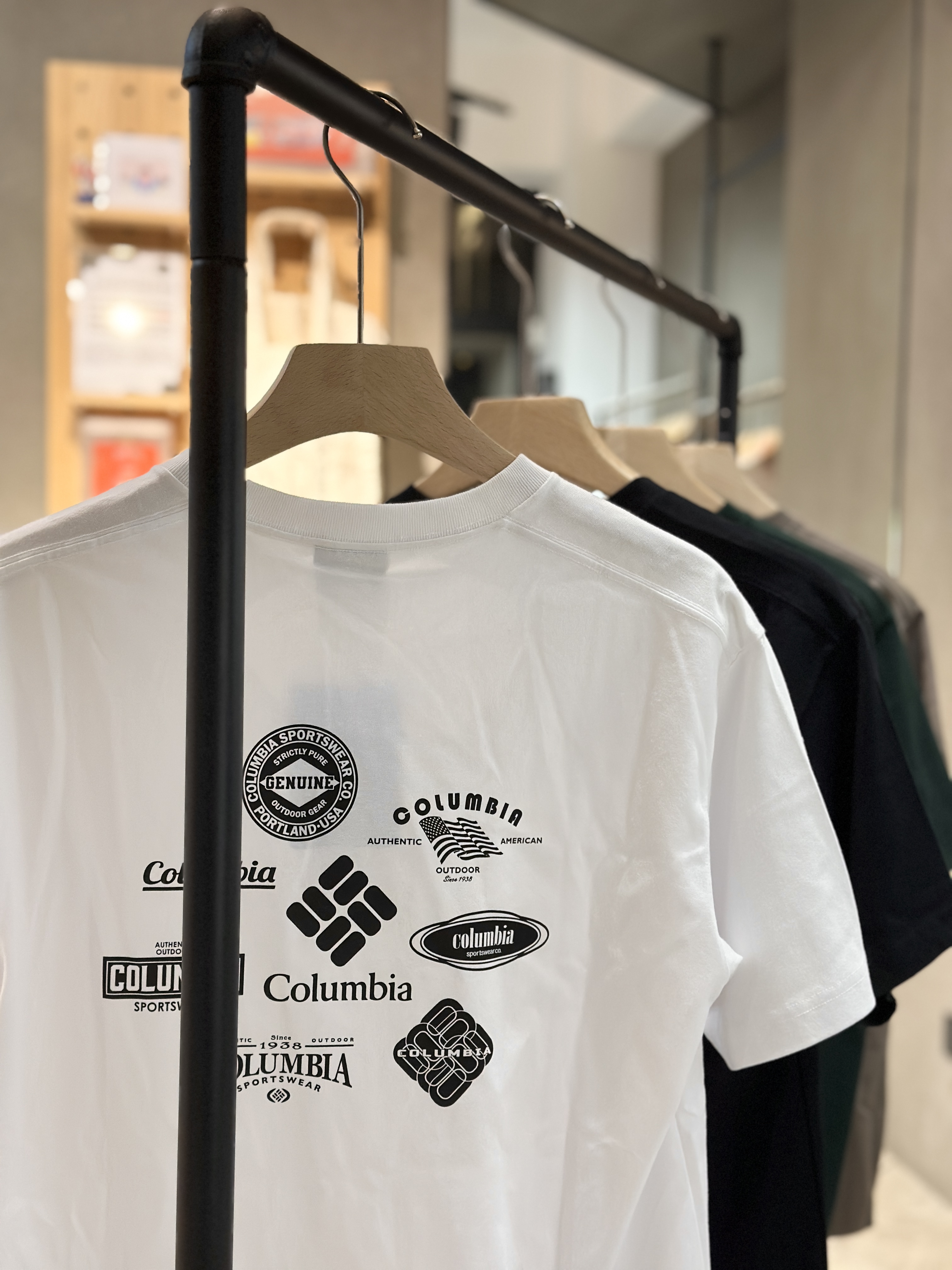 【現貨 】Columbia 哥倫比亞 背後logo圖案 短tee 速乾 抗UV PM0479