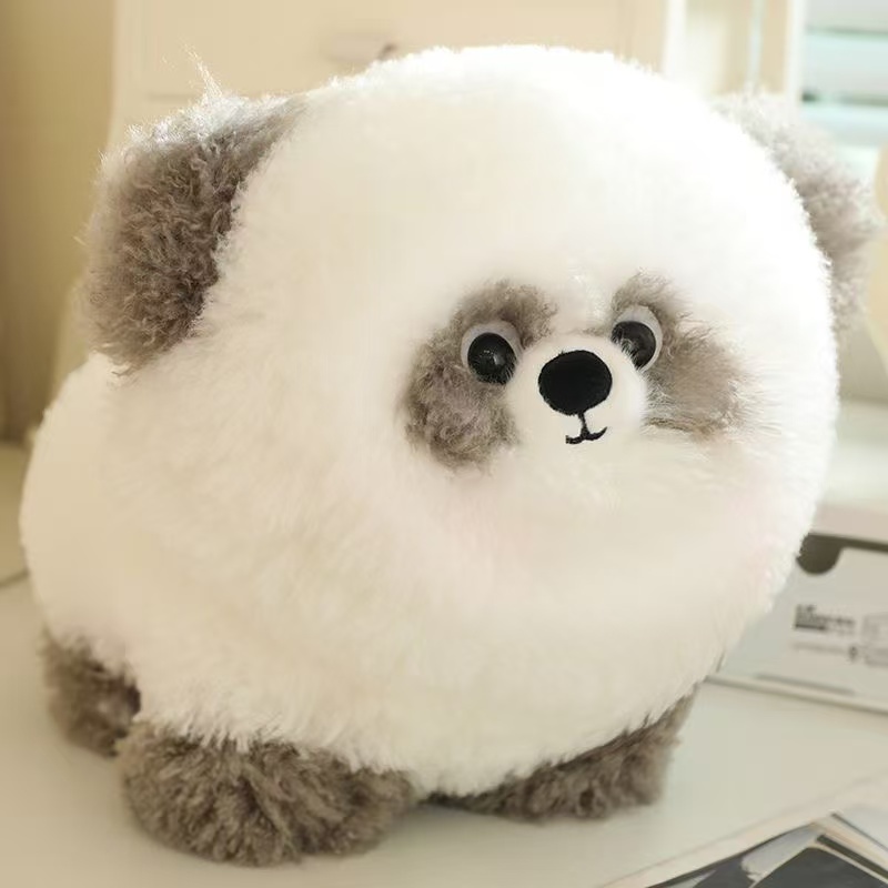 胖嘟嘟熊貓狗娃娃