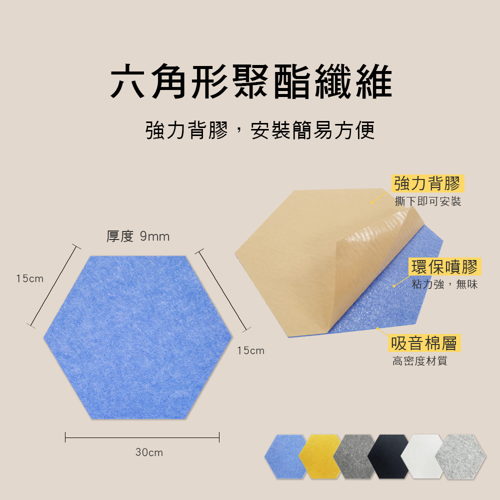 隔音板 隔音棉 吸音板 毛氈板 隔音墊 毛氈隔音板 隔音壁貼 吸音棉 0007 NR-6 NR-4