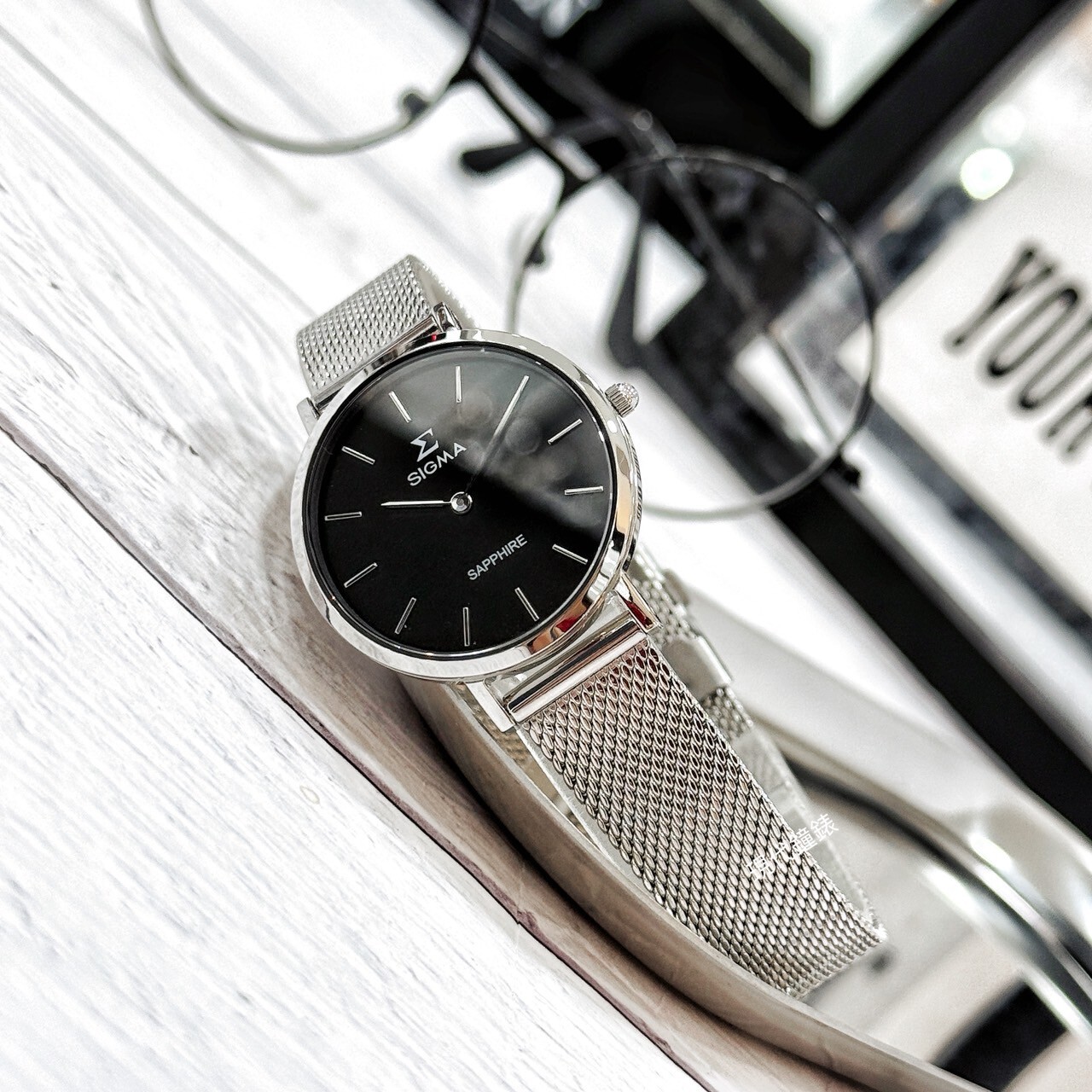 【SIGMA】俐落米蘭帶女錶 1738L-1 32mm  現代鐘錶