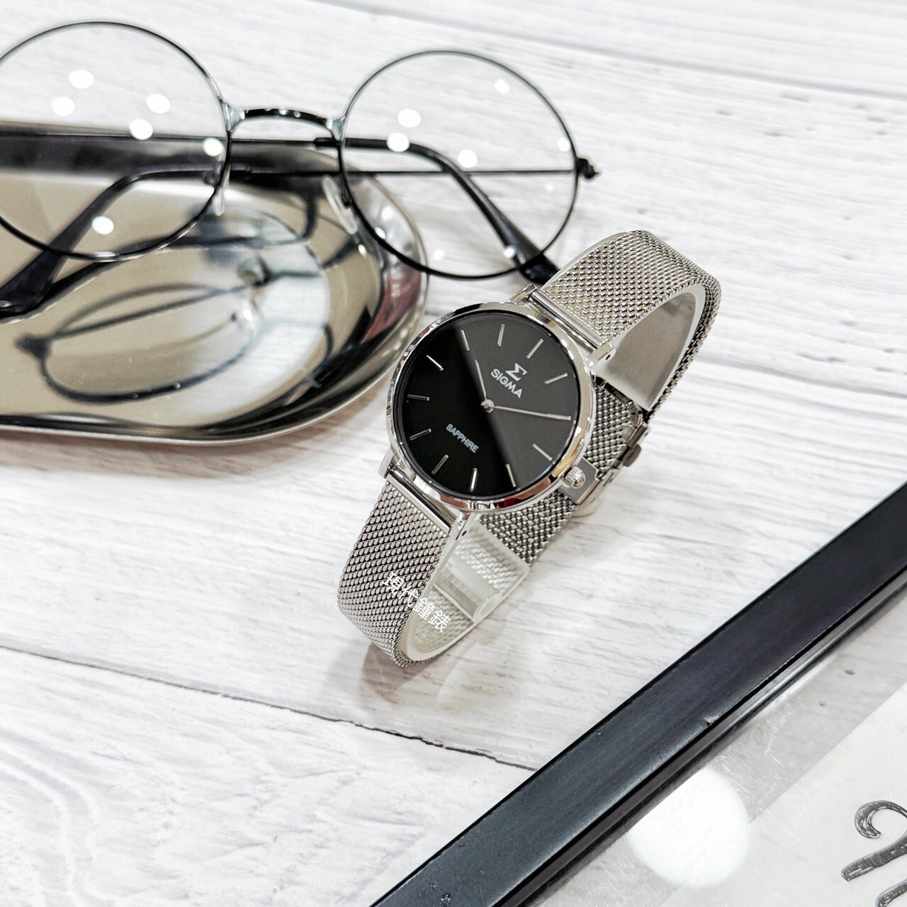 【SIGMA】俐落米蘭帶女錶 1738L-1 32mm  現代鐘錶