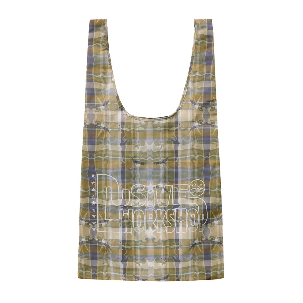 LUSIVE｜摺疊式收納環保大袋 LUSIVE Reusable Bag  (Plaid)