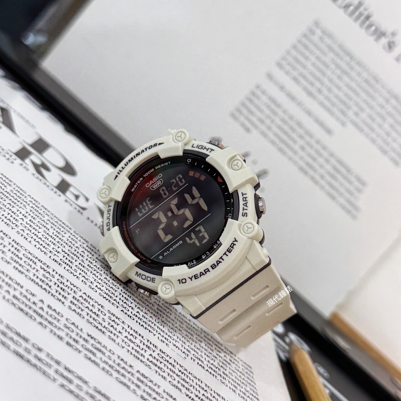 【CASIO】AE-1500WH-8B2 51.2mm Modern Watch