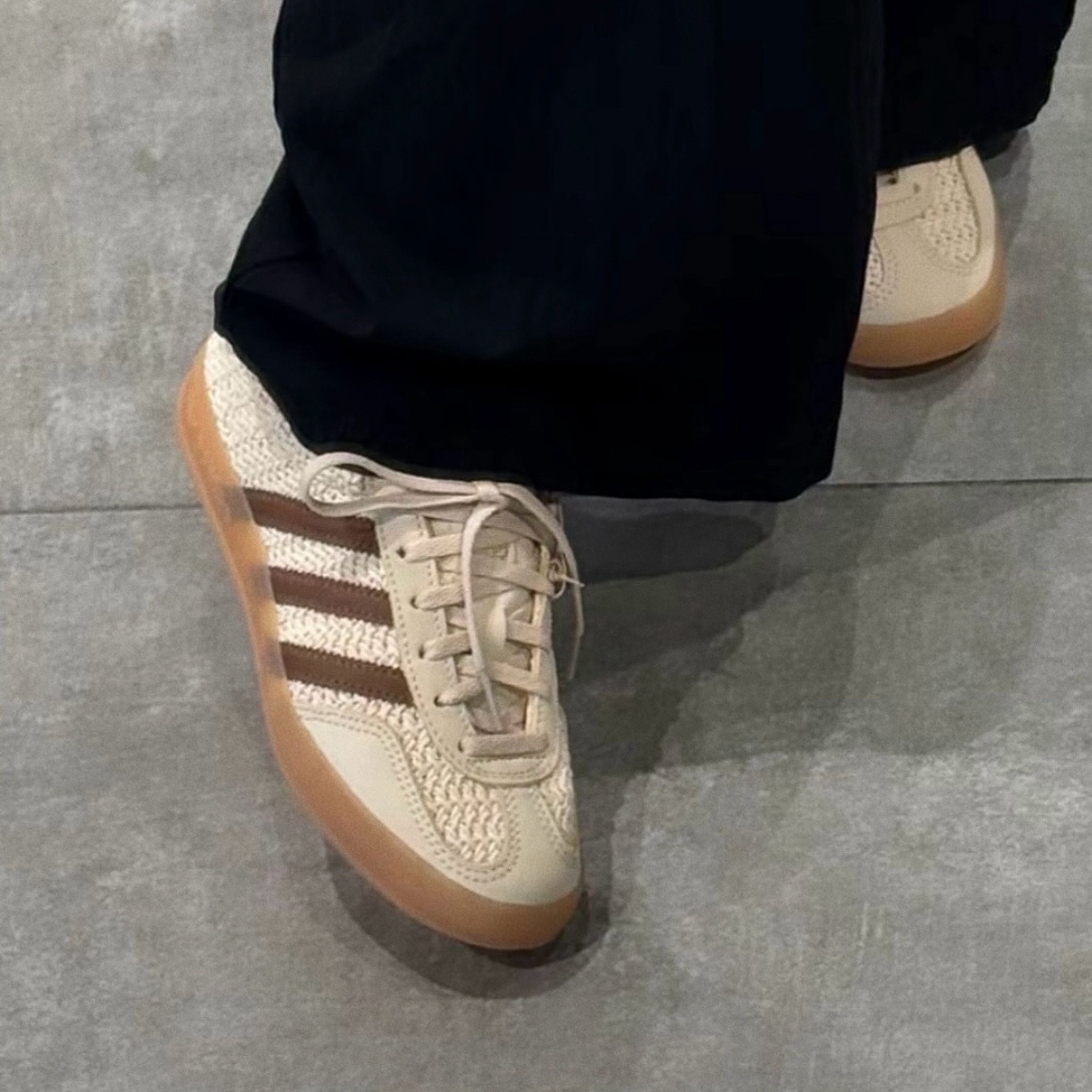 NICEDAY 現貨 ADIDAS GAZELLE INDOOR 棕色 麂皮 復古 編織 焦糖底 德訓 女鞋 JS1418