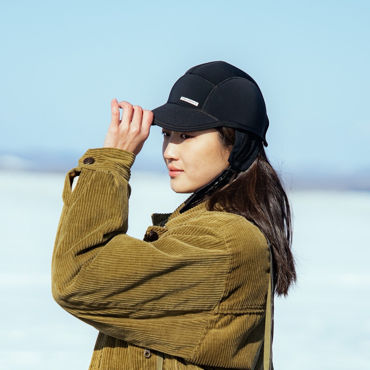 ※TRUDIVE 黑潮系列 3mm 保暖頭套 防寒頭套